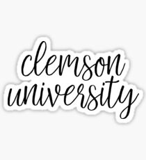 Clemson University Sticker