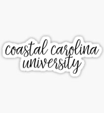 Coastal Carolina University Sticker