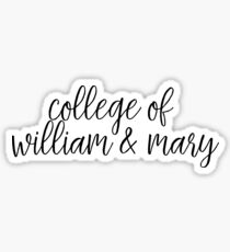 College of William & Mary Sticker