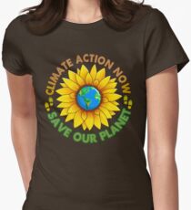 People's Climate Change March on Washington Justice 2017 Women's Fitted T-Shirt