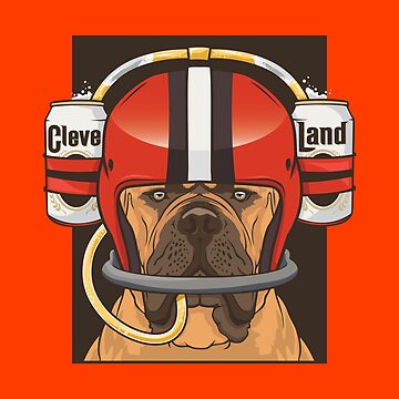 Cleveland Browns Bulldog Design