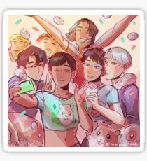 Hamster Party Sticker