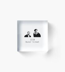 221B Baker Street Acrylic Block
