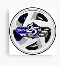 Subaru Svx Stock Wheel 25th Anniversary request Canvas Print
