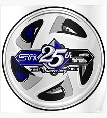 Subaru Svx Stock Wheel 25th Anniversary request Poster