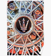1954 Maserati A6 Gcs Felgen Emblem-0927c Poster