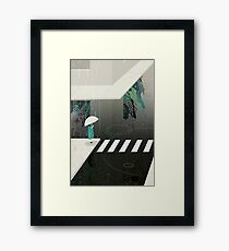 let it rain Framed Print