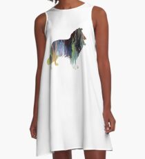 Border Collie A-Line Dress
