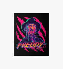 Freddy Krueger StayRad! Art Board
