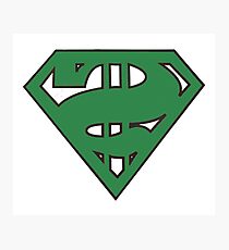 super senate in original green Photographic Print