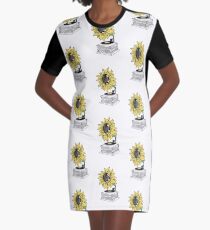 Singen in der Sonne T-Shirt Kleid