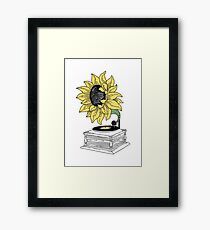 Singing in the sun Framed Print