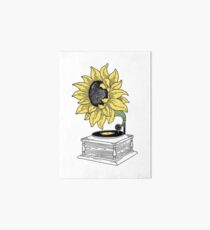 Singing in the sun Art Board Print