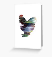Chicken Greeting Card