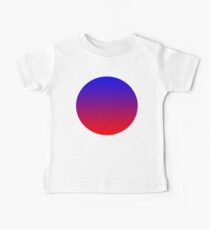 Strahlendes Ombre Baby T-Shirt