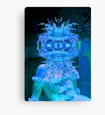 Blue Champagne Canvas Print