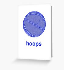 hoops Greeting Card