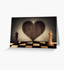 the impossible relationship Greeting Card