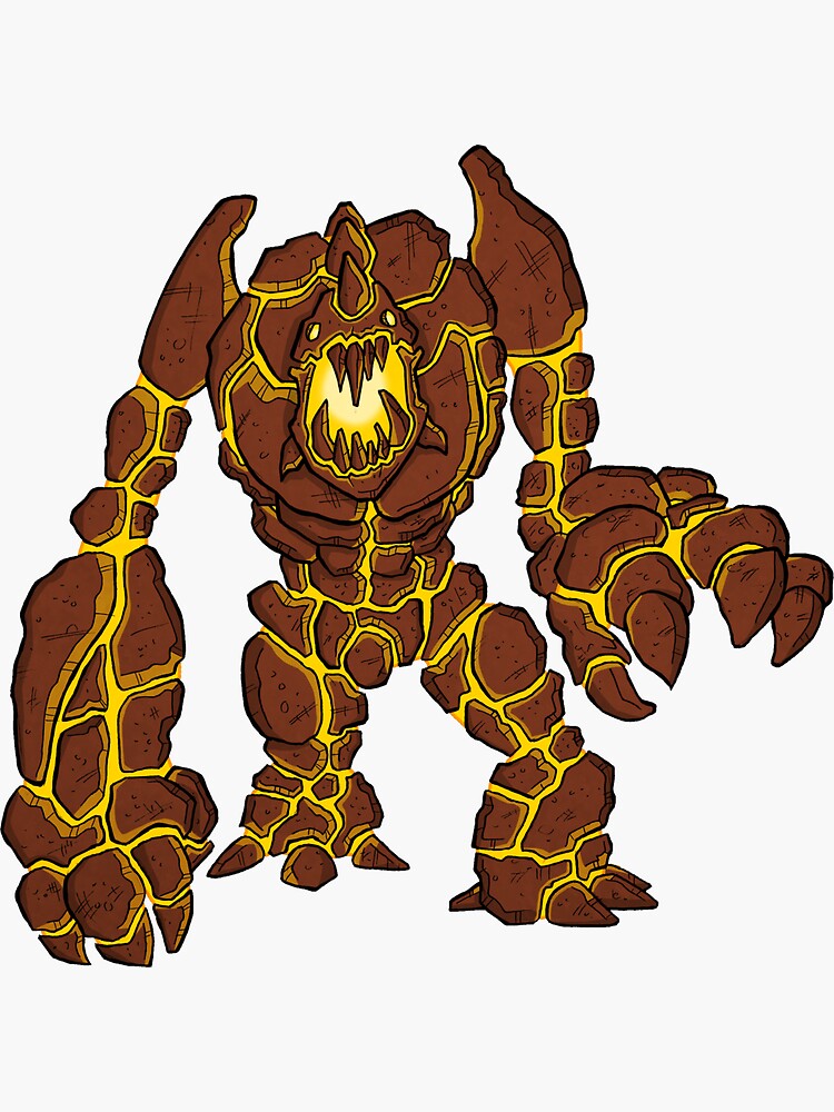 Magma Monster by ollierayart