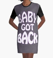 Baby Got Back Graphic T-Shirt Dress