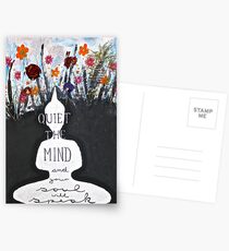 Quiet the mind Postcards
