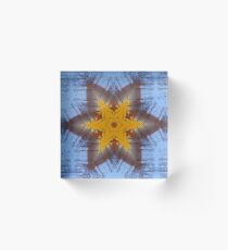 Autumn Trees Acrylic Block
