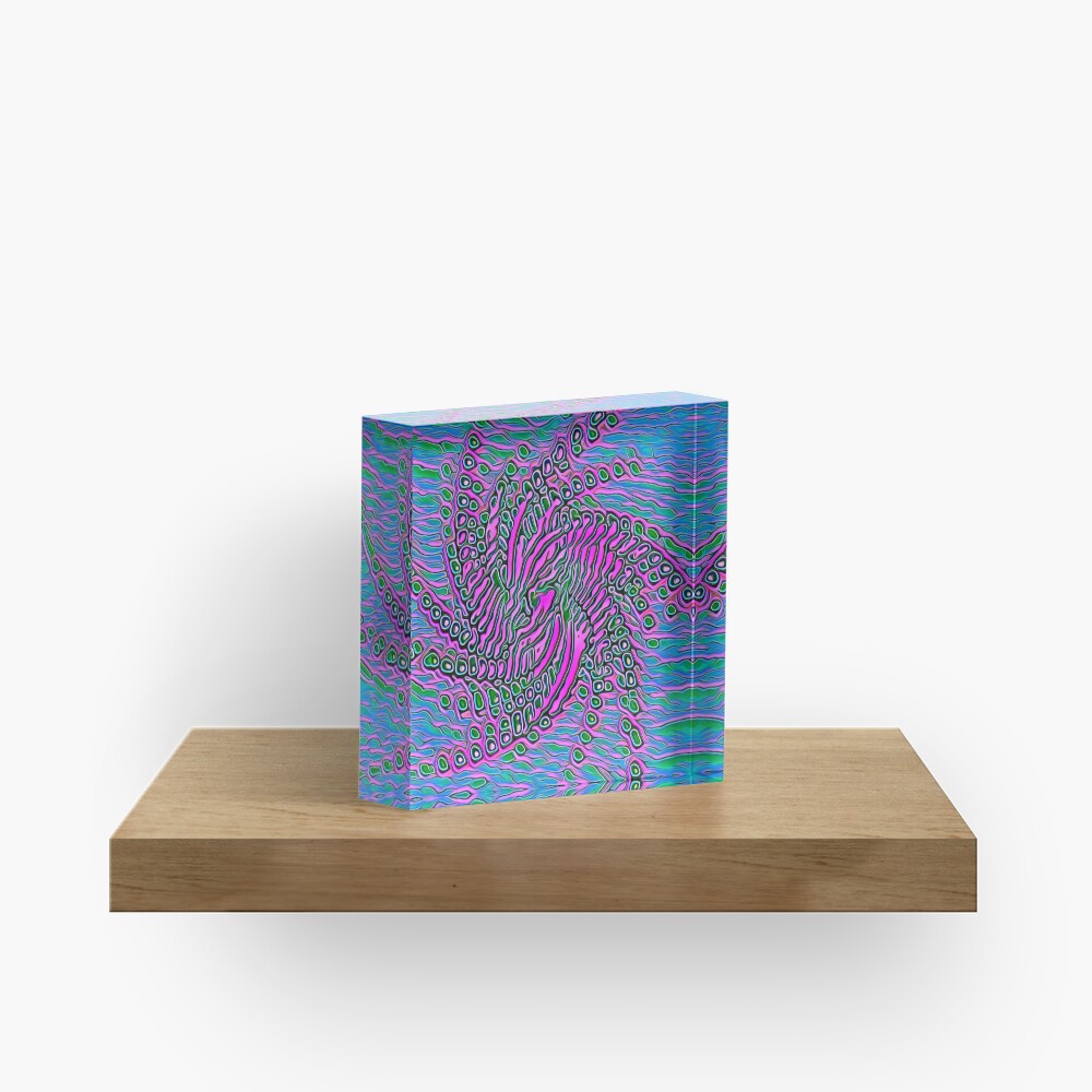 Alien Acrylic Block