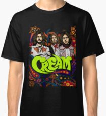 Cream Band, Clapton, kein Hintergrund Classic T-Shirt
