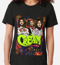 Cream Band, Clapton, no background Tri-blend T-Shirt