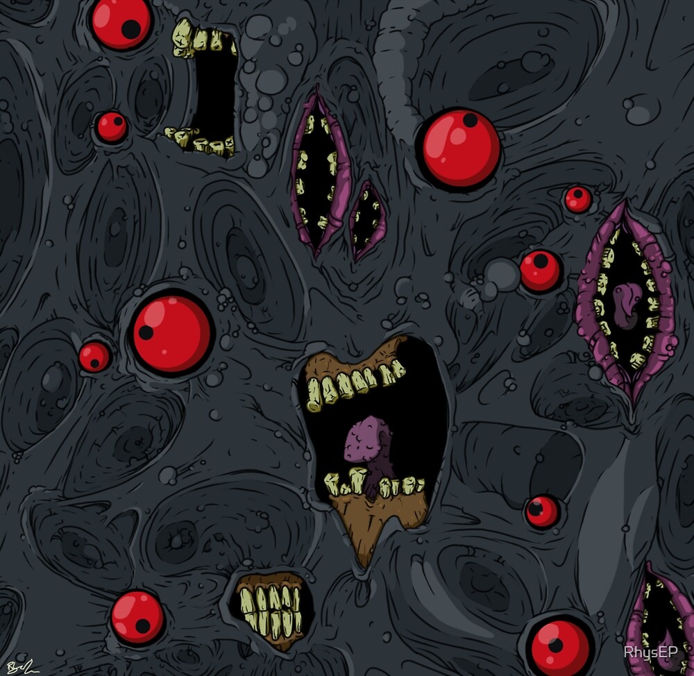 "Wall of Pain" by RhysEP Redbubble