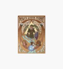 Art Nouveau Legend of Zelda Art Board