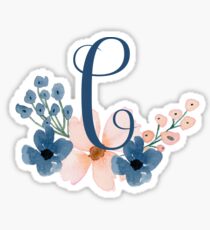 Monogram C Sticker