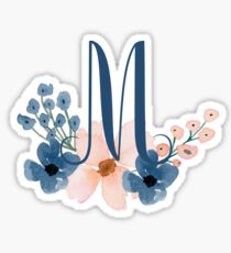 Monogram M Sticker