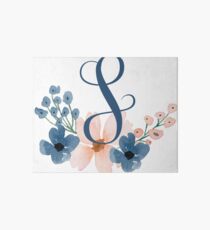 Monogram S Art Board