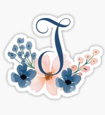 Monogram T Sticker