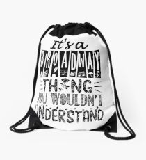 Broadway Thing Drawstring Bag