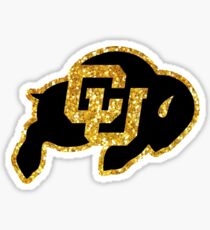 CU Boulder Sparkle Sticker