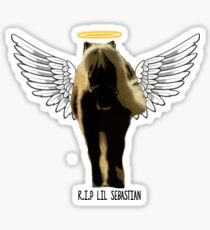lil sebastian parks and rec Sticker