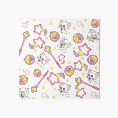 Creamy Mami - texture Art Board Print