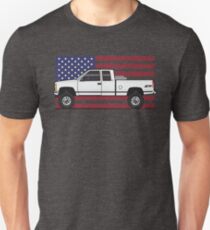 88-98 White USA 4x4 Unisex T-Shirt