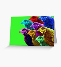 Chick fever III Greeting Card