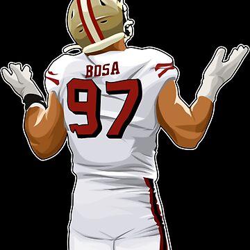 Nick Bosa 97 Sticker for Sale by JosephThompdop