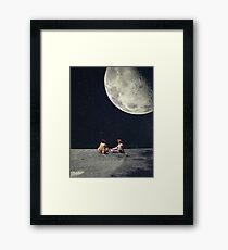 I Gave You The Moon For A Smile Framed Print