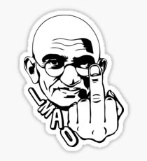 Gandhi - Parody Sticker