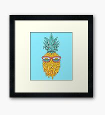 Pineapple Summer Framed Print