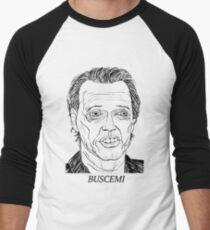 Camiseta ¾ bicolor para hombre Steve Buscemi