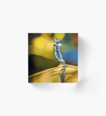 1936 Cadillac Hood Ornament -1593c Acrylic Block