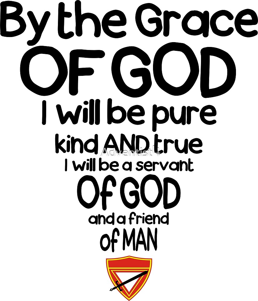 "Pathfinder Pledge" by Adventist4 Redbubble