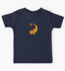 Koi Pond Pattern Kids Tee