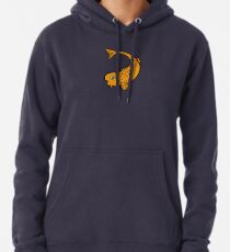 Koi Pond Pattern Pullover Hoodie